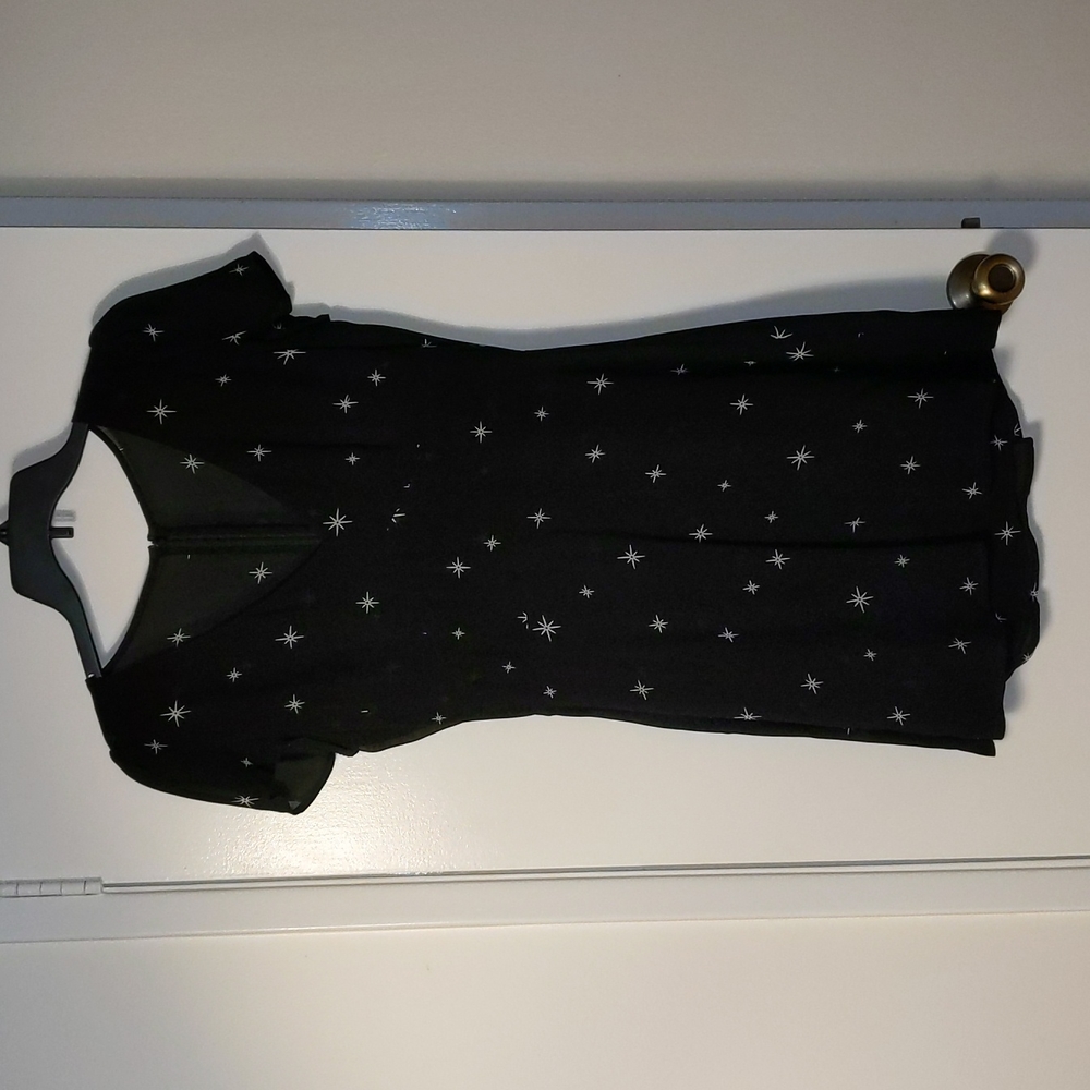 Reformation, 6, flirty star-print dress